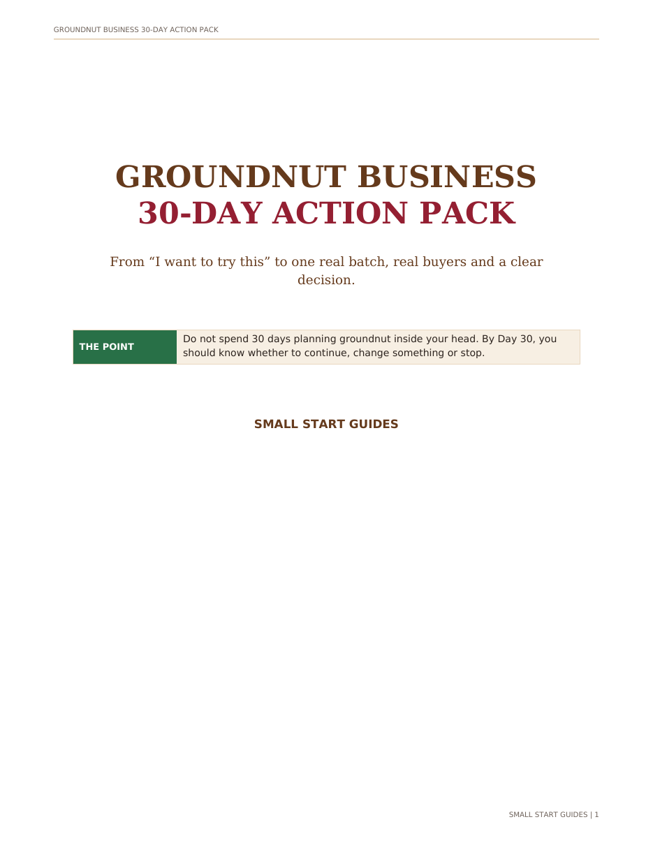 Real preview of The 30-Day Action Pack