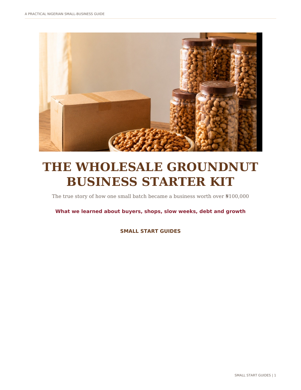 Real preview of The practical Starter Guide